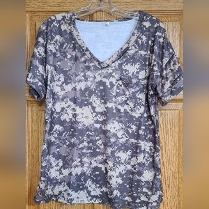 Camoflauge T Shirt